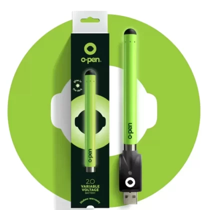 510 Battery | 2.0 Variable Voltage Vape Pen - Color#Glow in the Dark>American Flag x HeroGrown>Vermont>Colorado>White>Purple>Blue>Gold>Wood Grain>Green>Rose Gold>Silver>Black>Edie Parker - F