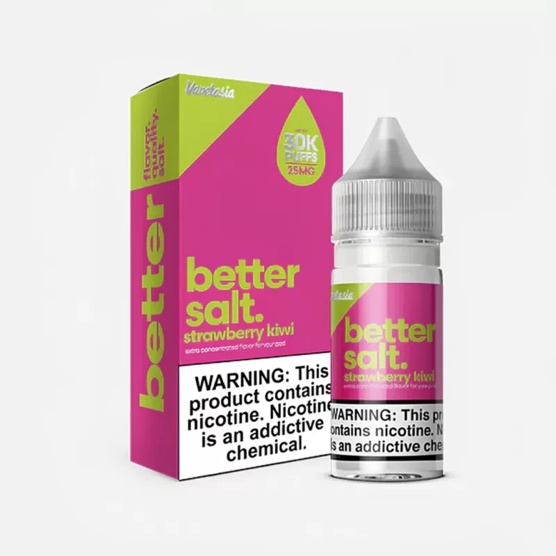 Vapetasia Better Salt: Strawberry Kiwi 30mL Smooth Nic - Uwinvapeaustralia