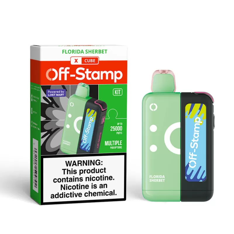 Off-Stamp X-Cube Kit 25K - Bangin' Peach - Vapeciga - Image 3