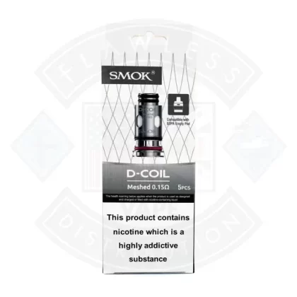 SMOK D-Coil Series Replacement Coil (5pcs/pack) - Type#Meshed 0.15ohm>Meshed 0.23ohm>Meshed 0.4ohm