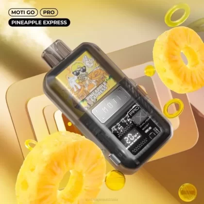 MOTI vape Australia – MOTI Go Pro Disposable Vape (5%, 12000 Puffs) Pineapple Express 6422T17