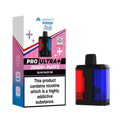 Blue Razz GB Hayati Pro Ultra Plus Refill Pack - 20mg - Vape Product (711751)