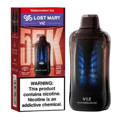 Watermelon Ice Disposable Vape (55000 Puffs) by Lost Mary VIZ 55K