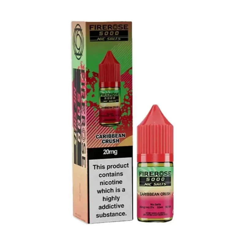 Firerose Nic Salt E-Liquid Caribbean Crush - Nicotine Strength#10mg>20mg (C31020)