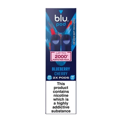 Blu Bar Blueberry Cherry Pods (2 Pack) - Strength#20mg (45BC0C) (45BC0C)