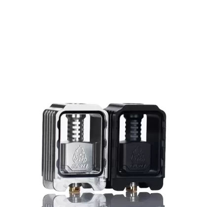 Thunderhead Creations x Mike Vapes Blaze Boro Tank & Bridge w/ Dual Sliding Glass - Stainless Steel
