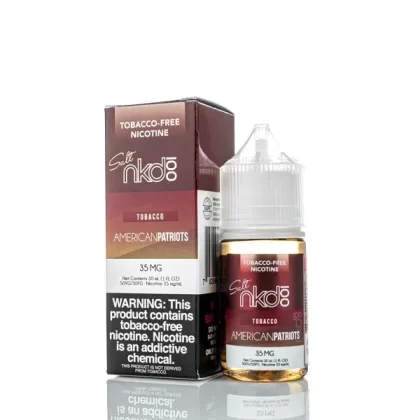 Nkd 100 TFN Salt E-Liquid – American Patriots Naked Vape Juice- 60ml - Ejuicewarehouse