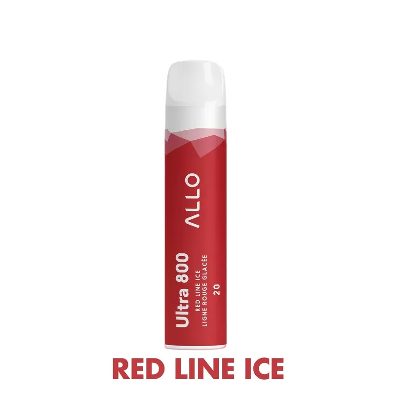 ALLO Ultra 800 Disposable Vape – Redline Ice