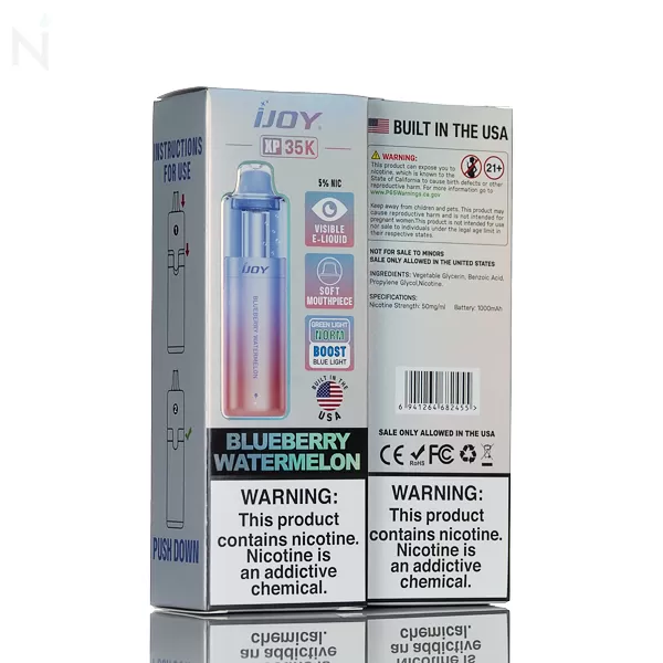 iJOY XP 35K Disposable - Blue Razz Ice - Image 2