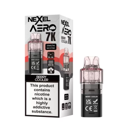 Nexel Aero 7K Puffs Prefilled Pods - Strawberry Blast