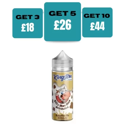 Kingston Silly Moo Moo Edition 100ML E-Liquid Shortfill