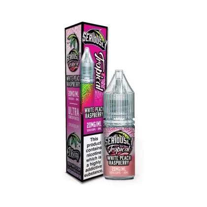 Seriously Salty White Peach Raspberry