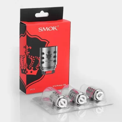 Smok TFV12 Prince Replacement Coils - Options#Q4 - 0.4ohm>X6 - 0.15ohm>T10 - 0.12ohm>M4 - 0.17ohm>STRIP - 0.15ohm>MESH - 0.15ohm>DUAL MESH 0.2ohm>TRIPLE MESH - 0.15ohm>MAX MESH - 0.17ohm>X2