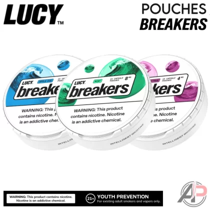 Lucy Breakers Nicotine Pouches - Apple Cider 4mg, Apple Cider 8mg