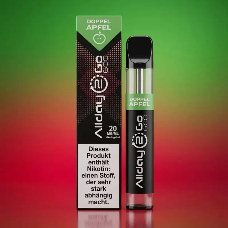 Allday2Go – Doppelapfel - Vapebazar - Image 2