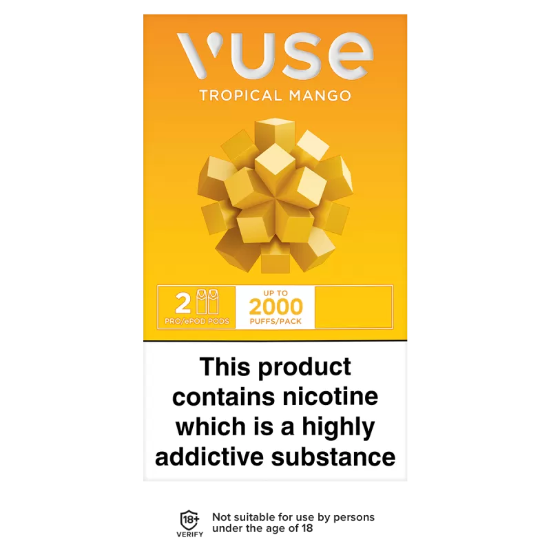 Vuse Pro Pods vPro Tropical Mango - Vapeshop Co