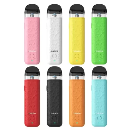 Aspire Minican 4 Vape Kit - Colour#Red>Orange>Yellow>Aqua Blue>Black>White>Green>Pink