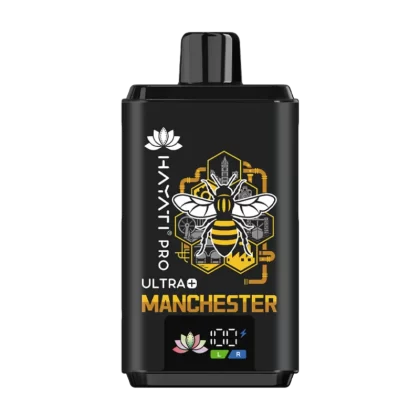 Hayati Pro Ultra Plus 25000 Manchester Souvenir Edition - Blue Razz GB - Vapeshop Co
