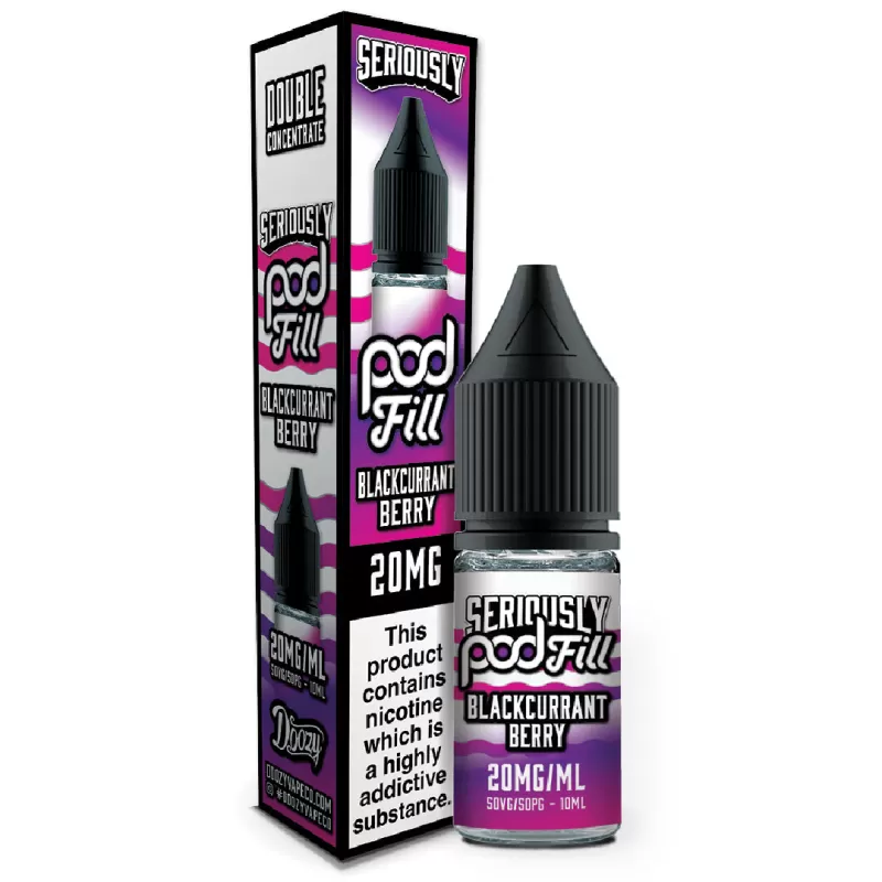 Doozy Vape Seriously Pod Fill Salt 10ml 20mg - Cookie Dough - Image 2
