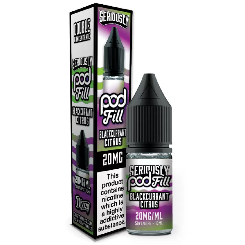 Doozy Vape Seriously Pod Fill Salt 10ml 20mg - Cookie Dough - Image 3