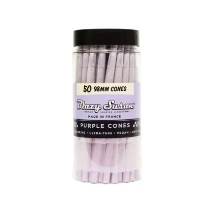 Blazy Susan | Purple Cones | 98mm | 50ct