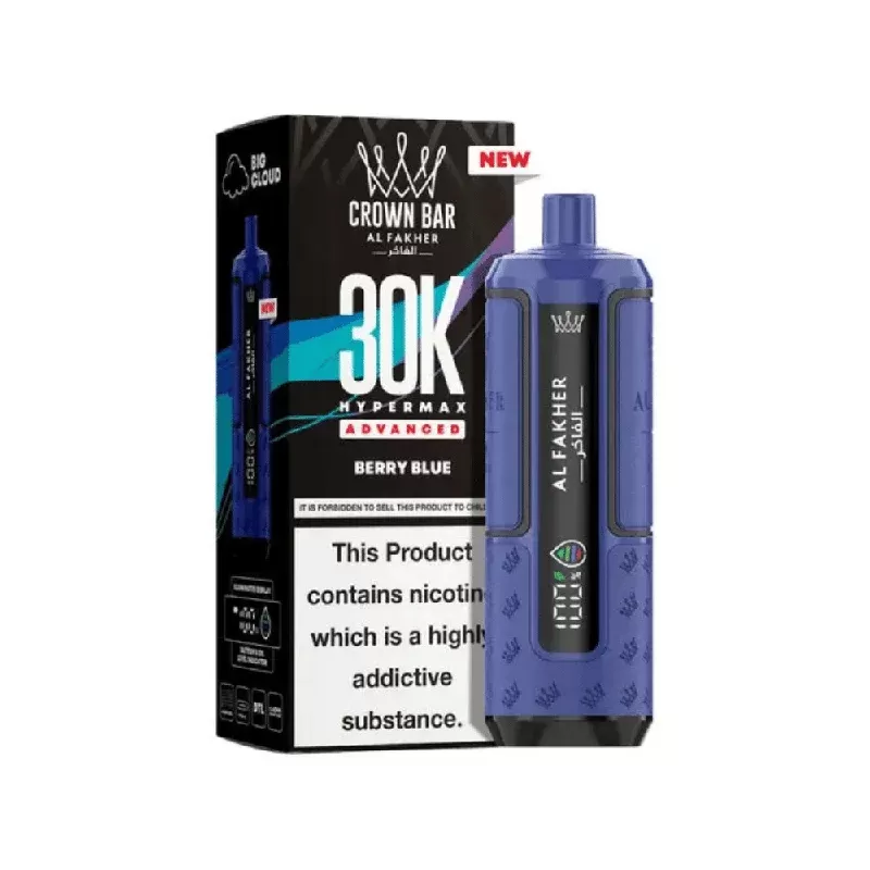 Al Fakher 30K Hypermax Prefilled Pod Kit Berry Blue - Strength#20mg (996587)