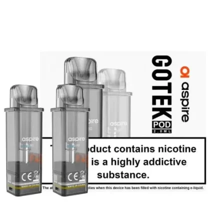 Aspire Gotek Pods - Resistance#0.8ohm (2ml)>0.8ohm (4.5ml)>0.6ohm (2ml)>0.6ohm (4.5ml)