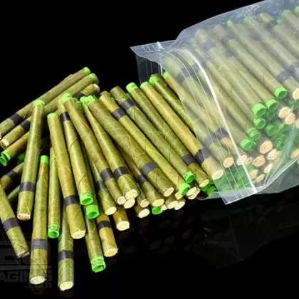 KING PALM | King Size Bulk Leaf Wraps | 105mm – Palm Leaf – 140 Count - Vape Store