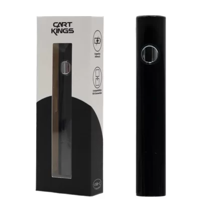 510 Connection Ego Vape Battery By Cart Kings - Colour#White>Black