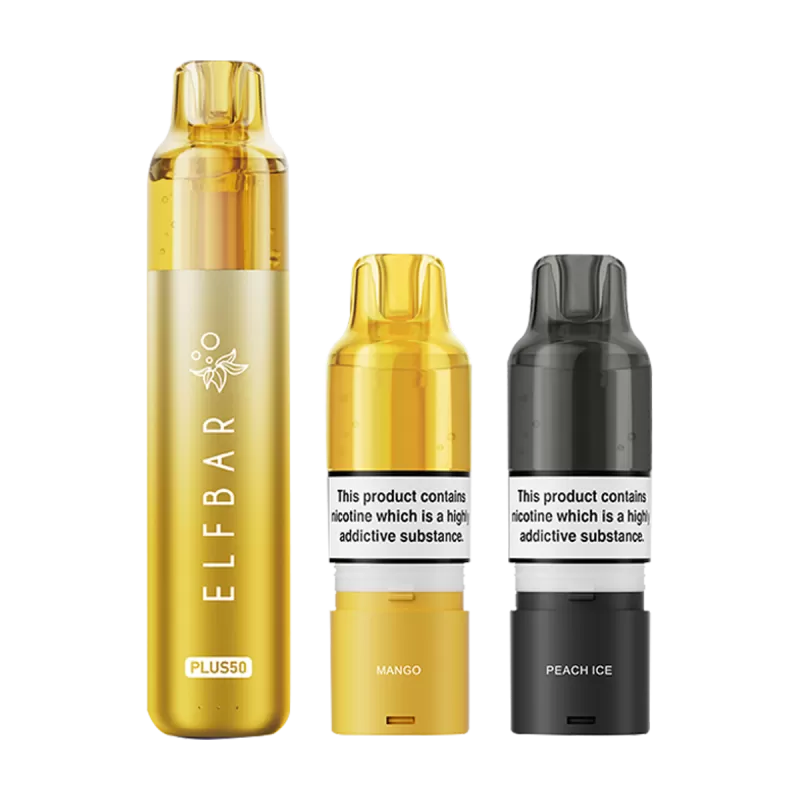 ElfBar Plus 50 Kit - Drinks Edition (Discontinued) - Ecigwizard - Image 2