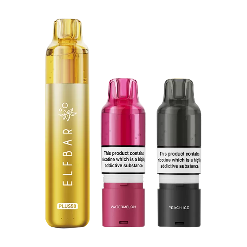 ElfBar Plus 50 Kit - Drinks Edition (Discontinued) - Ecigwizard - Image 3