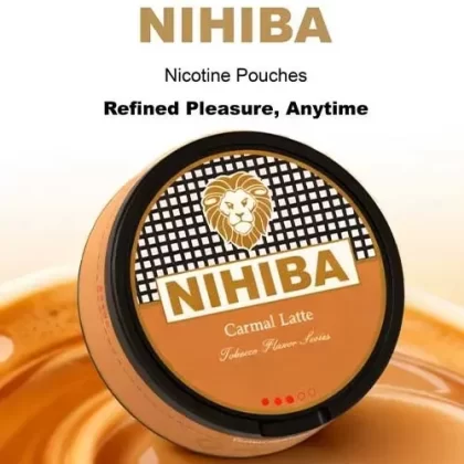 Nihiba – Caramel Latte Nicotine Pouches