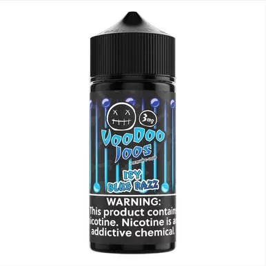 Icy Blue Razz by Voodoo Joos Series 100mL - Vape Product, Vape Product