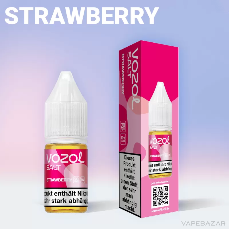 Vozol Liquid – Strawberry - 20mg/ml, 14,5mg/ml - Image 2