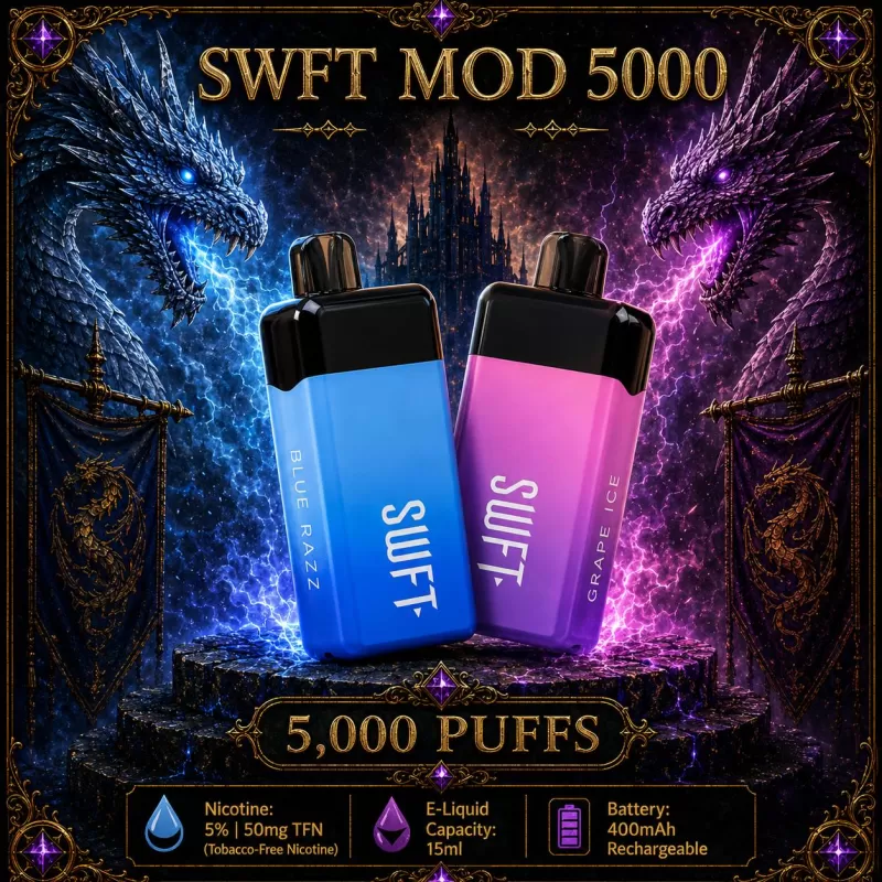 SWFT Mod 5000 - Cool Mint - Vapeciga