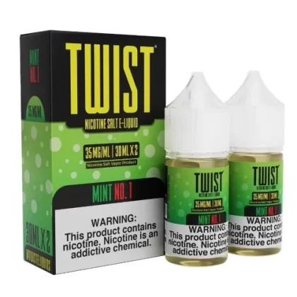 Twist E-Liquid Salts – Mint No. 1 2x30ml - Vape Product, Vape Product (D10D93)