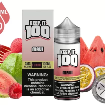 Maui by Keep It 100 Vape Juice 100ml