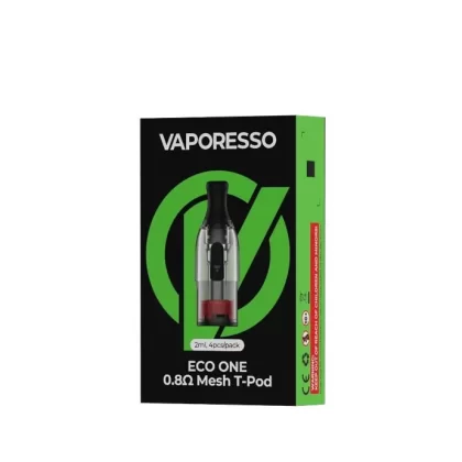 VAPORESSO ECO ONE REPLACEMENT PODS (PACK OF 4) - 0.8 ohm Mesh T-Pod