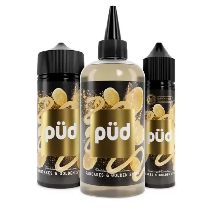 PANCAKES & GOLDEN SYRUP E LIQUID BY PUD – JOES JUICE 50ML 100ML 200ML 70VG