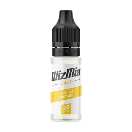 Wizmix Salt Vanilla Custard - 10ml - 20mg - Vape Product