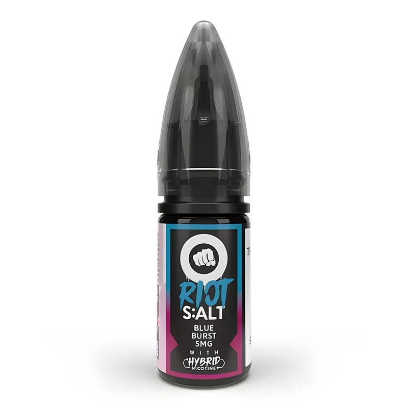 Blue Burst Hybrid Nic Salt E-Liquid by Riot Squad - Strength#5mg>10mg>20mg