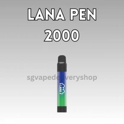 Lana Pen 2000 Puffs - Mango MIlkshake - Sgvapedeliveryshopsecure