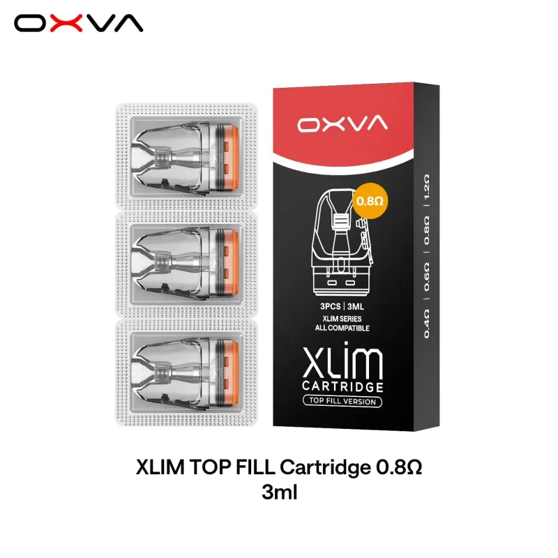 OXVA Xlim Top Fill Replacement Pods - 0.6ohm XL 3ml - Image 3