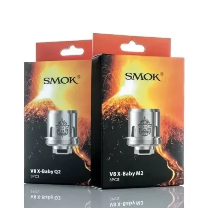 Smok TFV8 X-Baby Replacement Coils - RBA, Vape Product (129EA7)