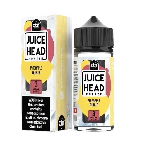 Juice Head Freeze E-Liquid – Pineapple Guava Freeze 100ml