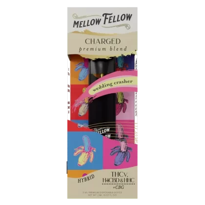 Mellow Fellow Charged Blend 2ml Disposable Vape Wedding Crasher