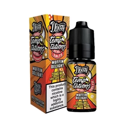 Doozy Temptations Muffin Delight Nic Salt - 10mg