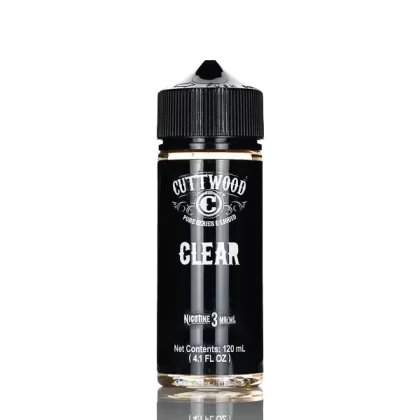 Cuttwood Classic E-Liquid - Clear - 120mL - 6mg