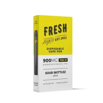 Sour Skittlez Vape Pen – THCP Disposable 900mg Fresh - Ejuicewarehouse