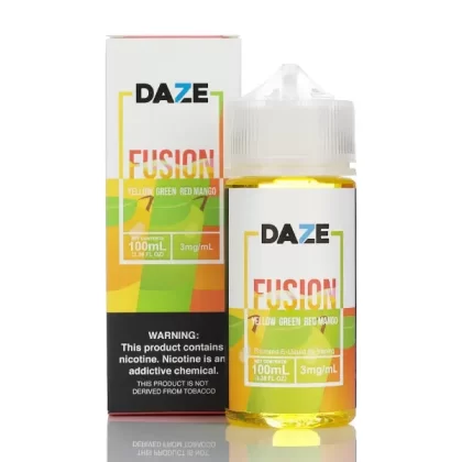 7 Daze Fusion TFN - Yellow Green Red Mango - 100ml - 6mg